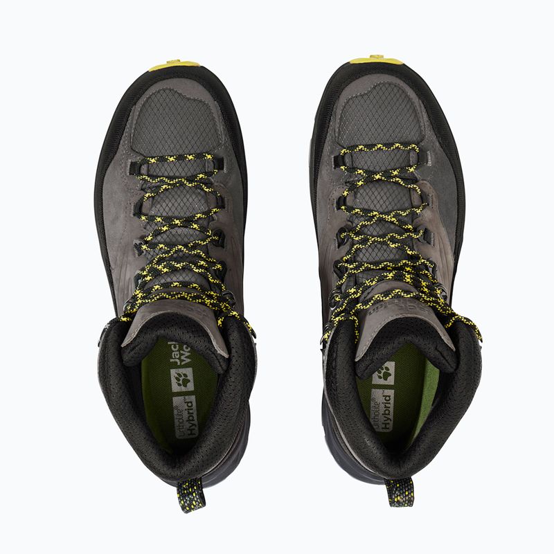 Scarpe da trekking da uomo Jack Wolfskin Cyrox Texapore Mid slate 12