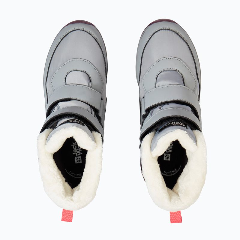 Scarpe per bambini Jack Wolfskin Polar Bear-B Texapore Mid Vc rainstorm 5