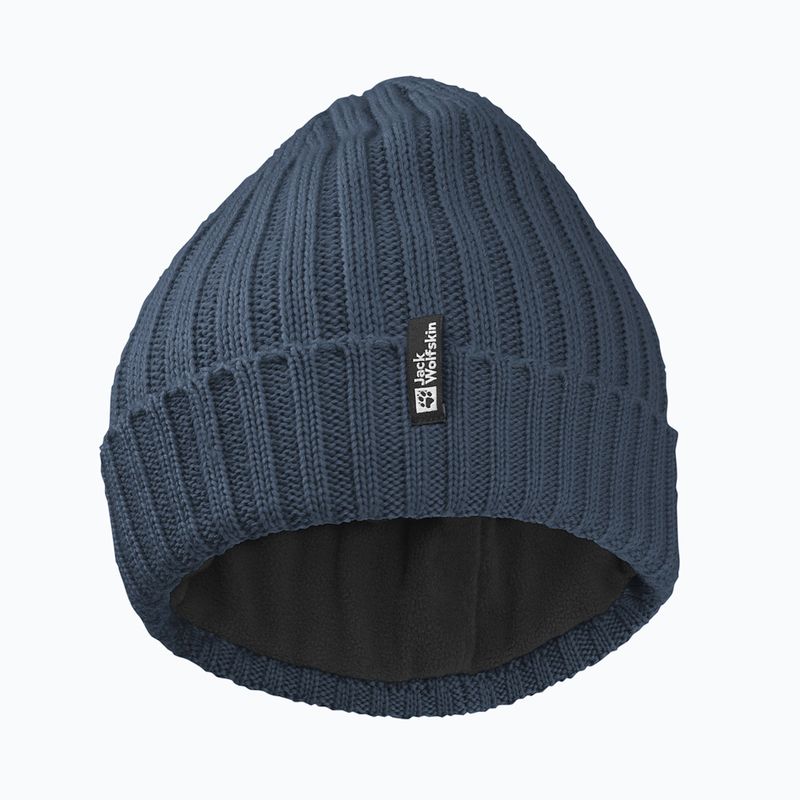 Cappello invernale Jack Wolfskin Rib Knit midnight sky