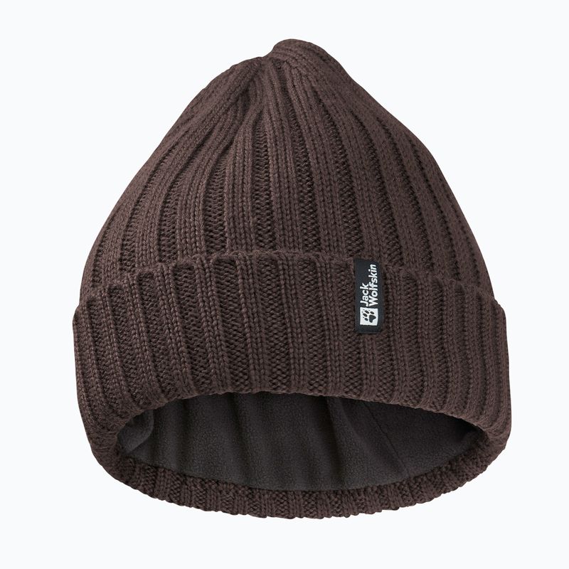 Cappello invernale Jack Wolfskin Rib Knit torba