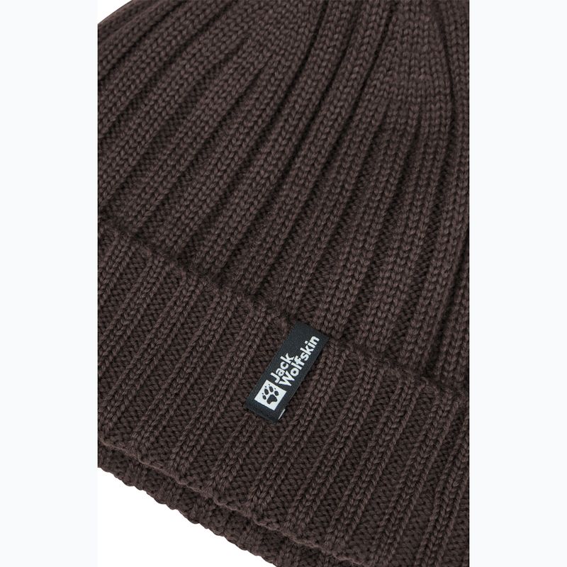 Cappello invernale Jack Wolfskin Rib Knit torba 3