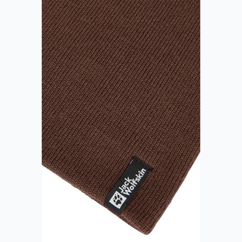 Cappello invernale Jack Wolfskin Rib hot choc 3
