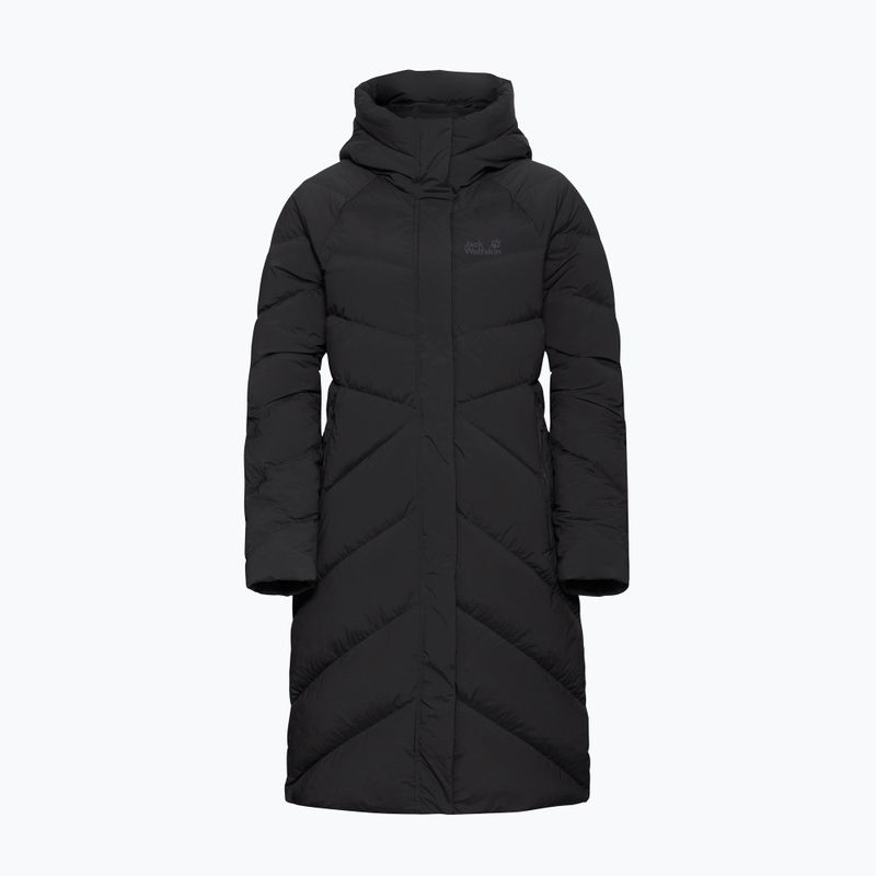 Piumino da donna Jack Wolfskin Marienplatz Coat black 7