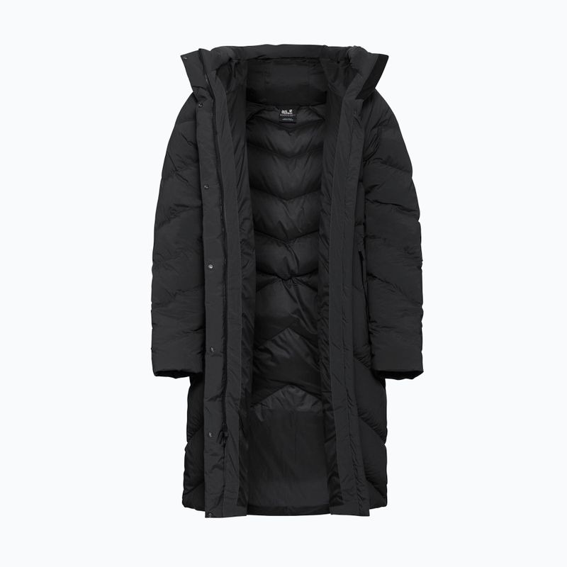 Piumino da donna Jack Wolfskin Marienplatz Coat black 9