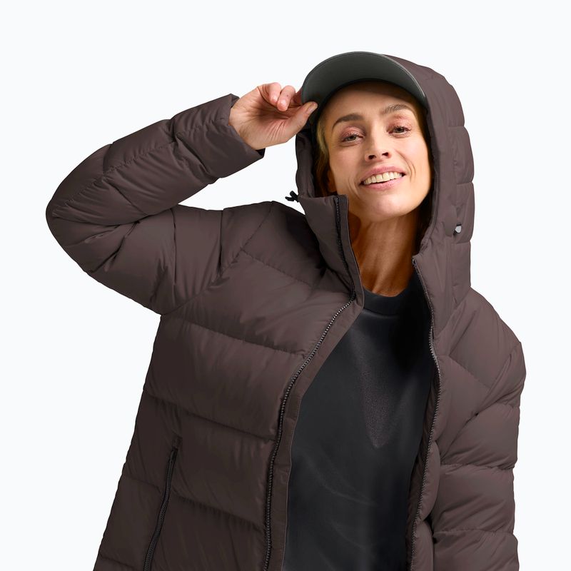 Giacca piumino donna Jack Wolfskin Frozen Palace peat 5