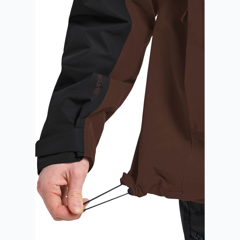 Giacca 3in1 da uomo Jack Wolfskin Taubenberg 3In1 hot choc 9