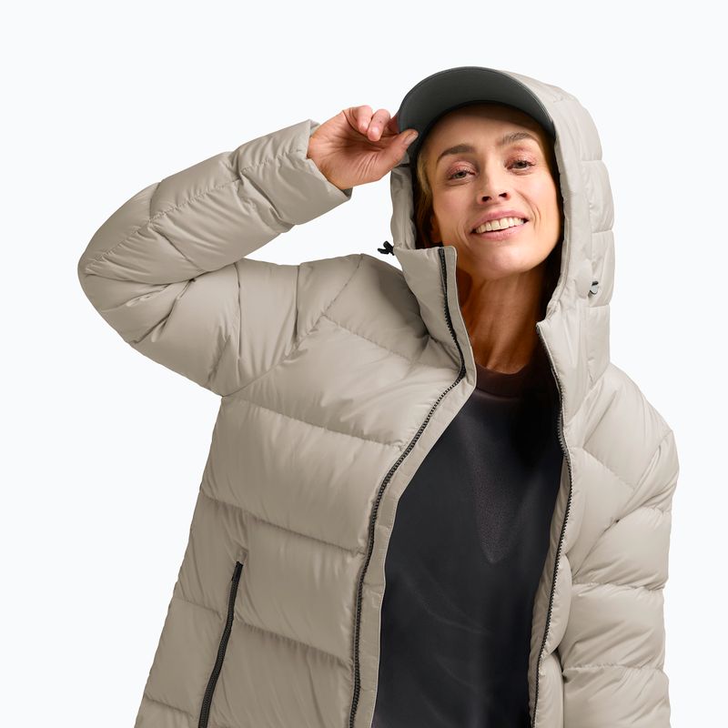 Giacca piumino donna Jack Wolfskin Frozen Palace sabbia chiaro 5