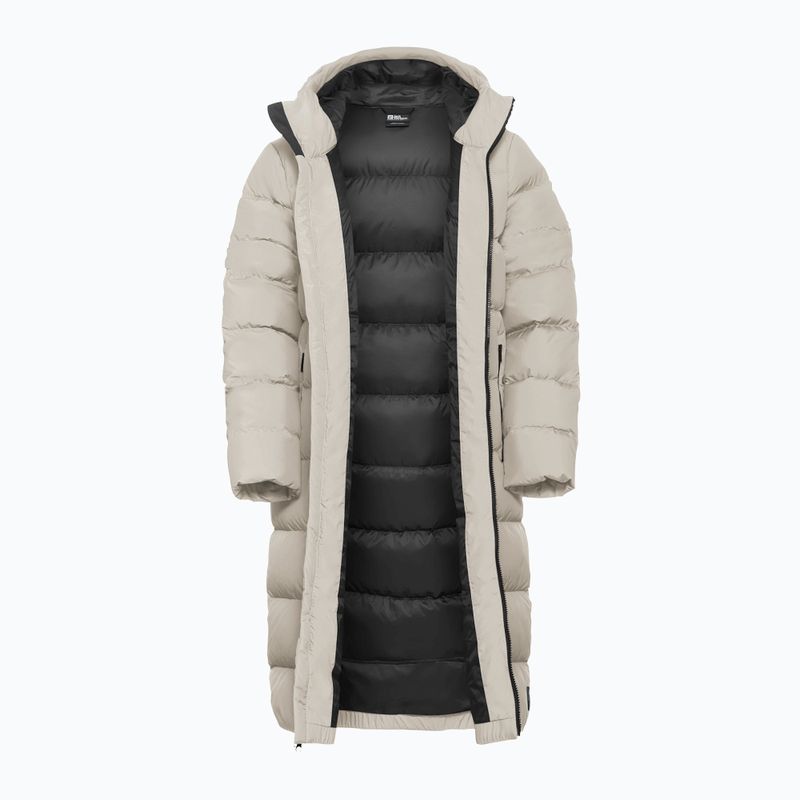 Giacca piumino donna Jack Wolfskin Frozen Palace sabbia chiaro 11