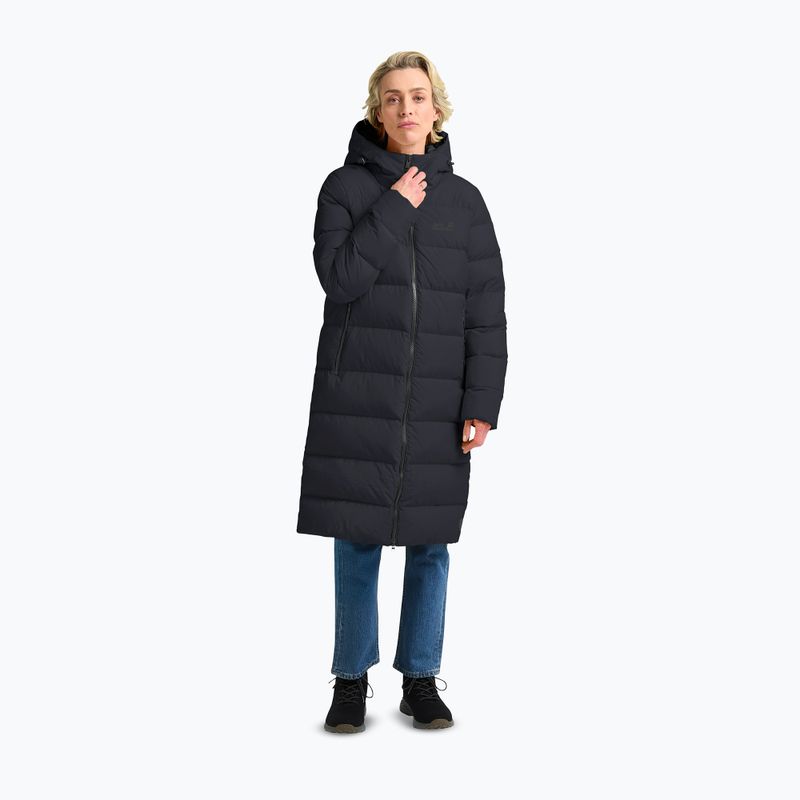 Piumino da donna Jack Wolfskin Frozen Palace Coat dark navy