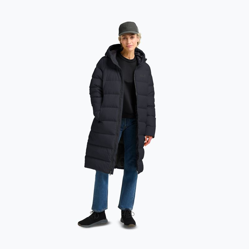 Piumino da donna Jack Wolfskin Frozen Palace Coat dark navy 3