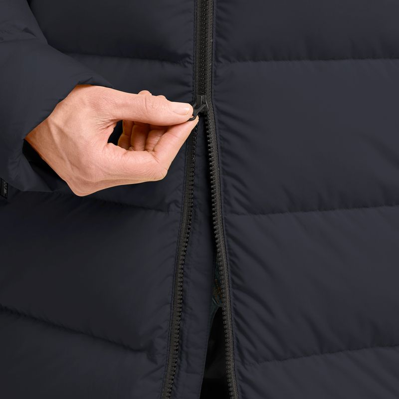 Piumino da donna Jack Wolfskin Frozen Palace Coat dark navy 7