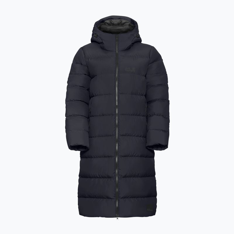 Piumino da donna Jack Wolfskin Frozen Palace Coat dark navy 9