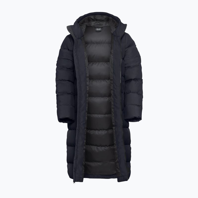 Piumino da donna Jack Wolfskin Frozen Palace Coat dark navy 11
