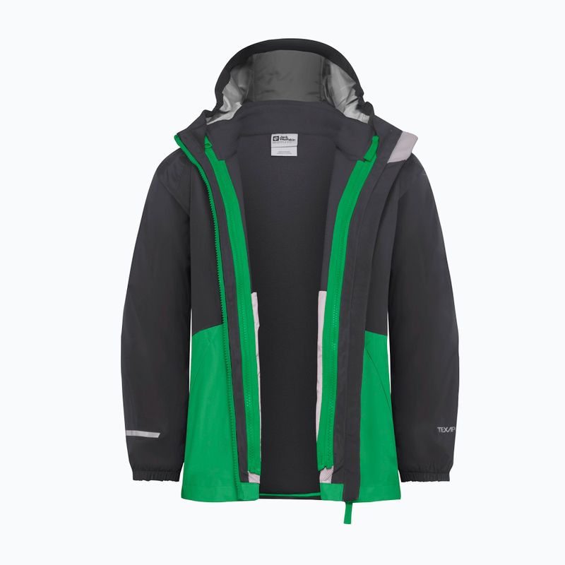 Giacca 3in1 per bambini Jack Wolfskin Iceland 3IN1 mystic geen 4