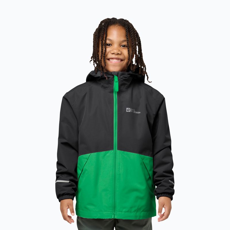 Giacca 3in1 per bambini Jack Wolfskin Iceland 3IN1 mystic geen 8