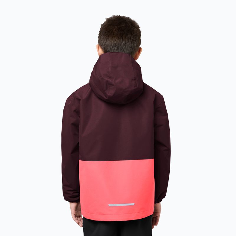 Giacca 3in1 per bambini Jack Wolfskin Iceland 3IN1 sunset coral 14