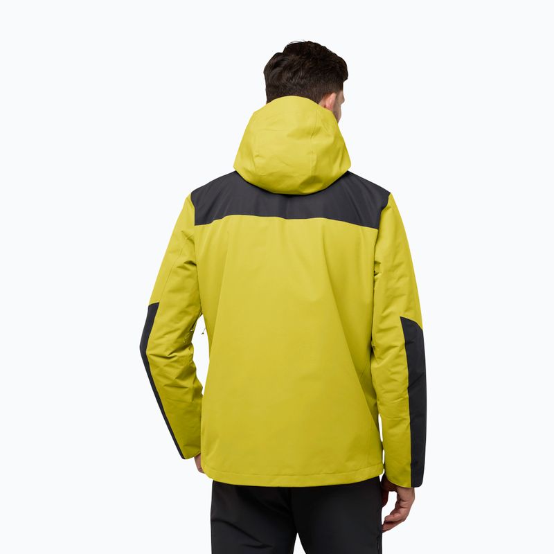 Giacca 3in1 da uomo Jack Wolfskin Jasper 3In1 chartreuse 3
