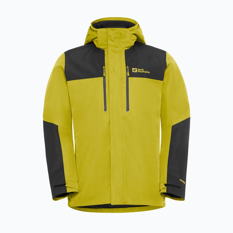 Giacca 3in1 da uomo Jack Wolfskin Jasper 3In1 chartreuse 18