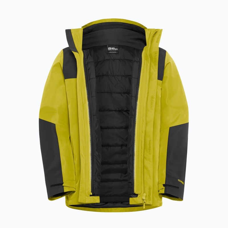 Giacca 3in1 da uomo Jack Wolfskin Jasper 3In1 chartreuse 21