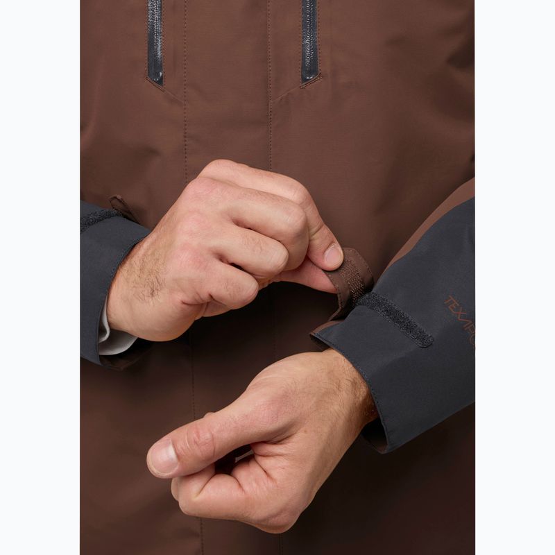 Giacca 3in1 da uomo Jack Wolfskin Jasper 3In1 hot choc 11