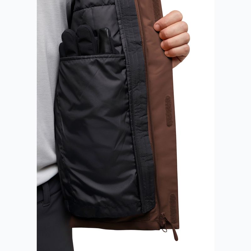 Giacca 3in1 da uomo Jack Wolfskin Jasper 3In1 hot choc 17