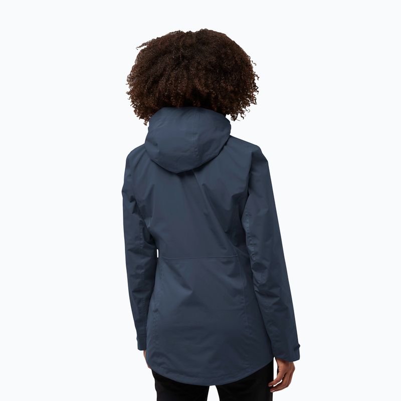 Giacca 3in1 donna Jack Wolfskin Hunberg 3In1 midnight sky 2