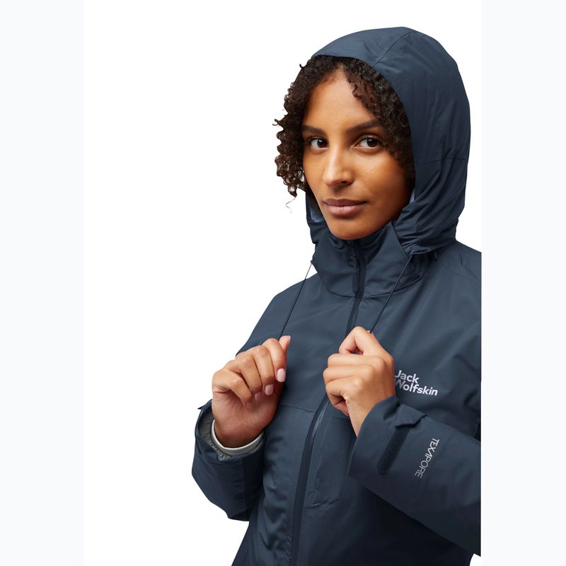 Giacca 3in1 donna Jack Wolfskin Hunberg 3In1 midnight sky 6