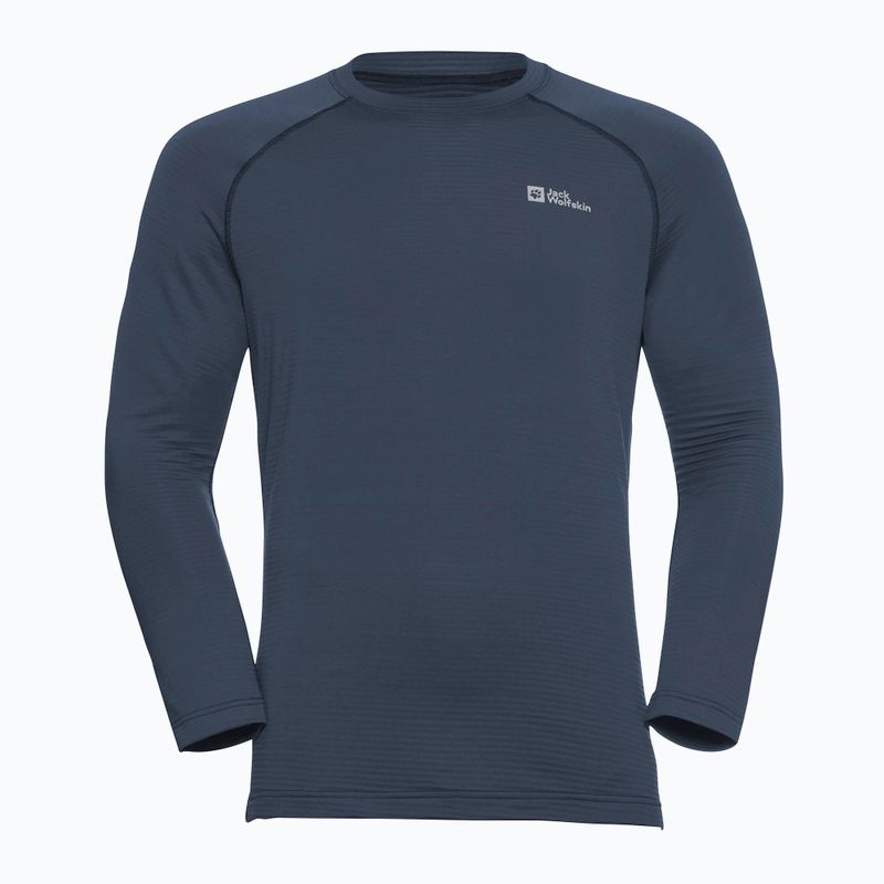 Maglia termica a manica lunga da uomo Jack Wolfskin Infinite Warm midnight sky 3