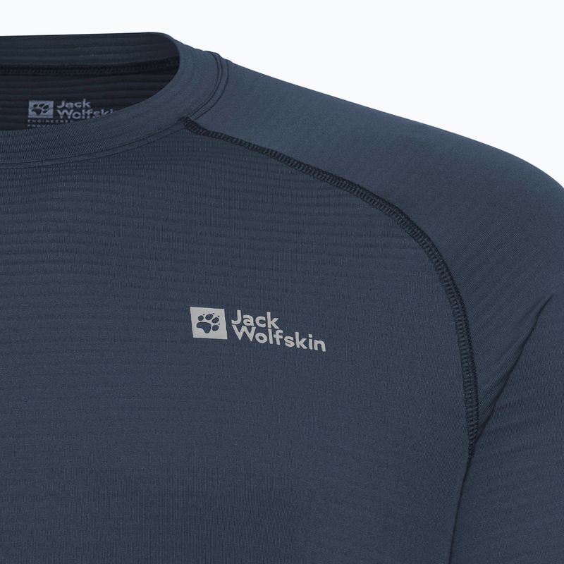 Maglia termica a manica lunga da uomo Jack Wolfskin Infinite Warm midnight sky 5