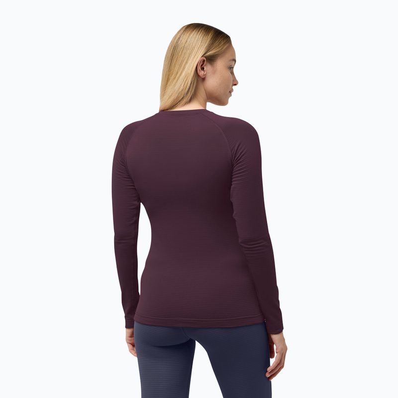 Maglia termica da donna Jack Wolfskin Infinite Warm amaranth 2