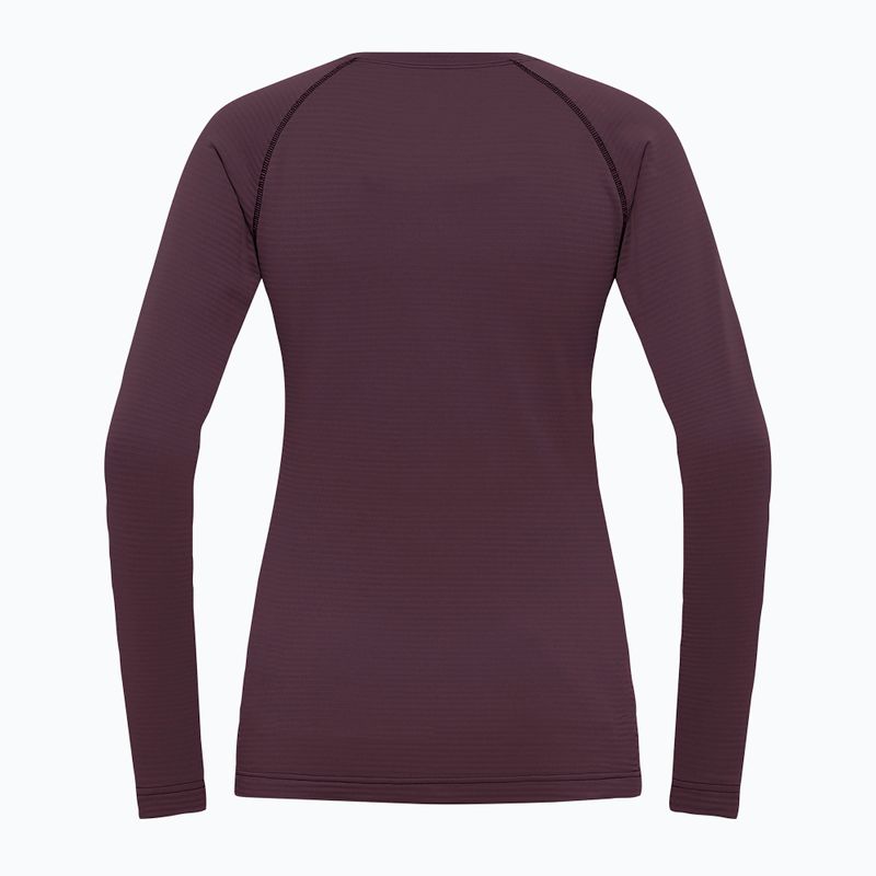 Maglia termica a maniche lunghe da donna Jack Wolfskin Infinite Warm amaranto 4