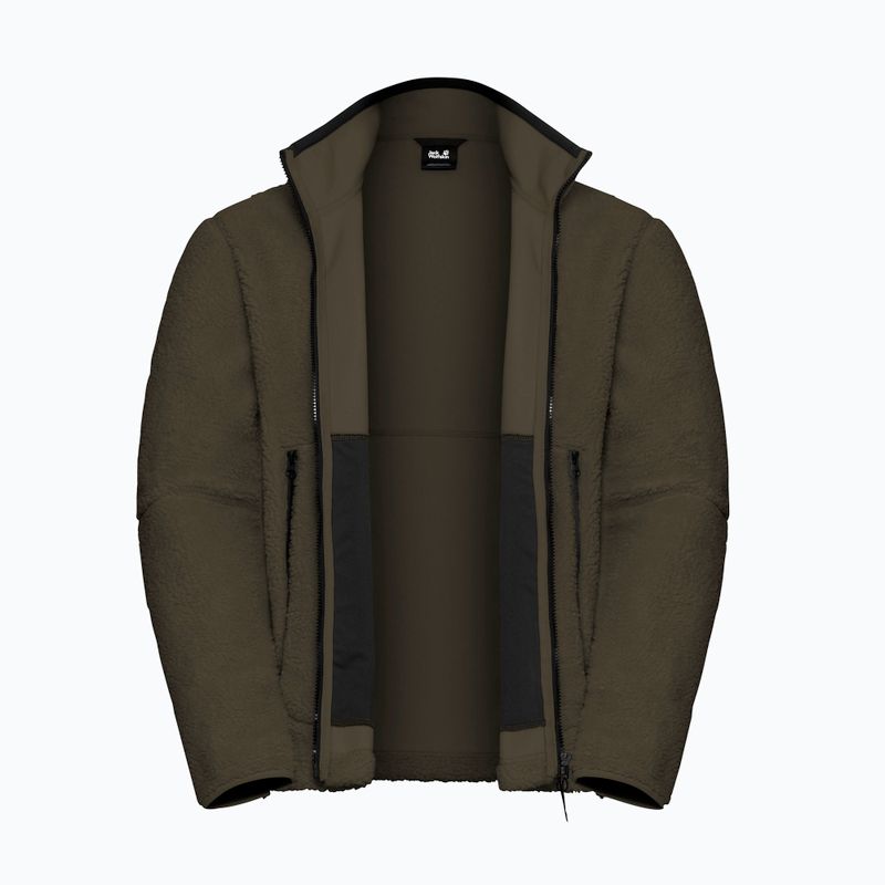 Pile uomo Jack Wolfskin Stone Lite obsidian moss 9