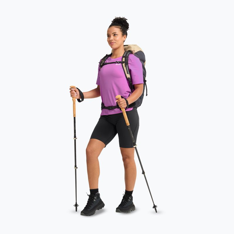 Pantaloncini da trekking da donna Jack Wolfskin Wildstride black 2