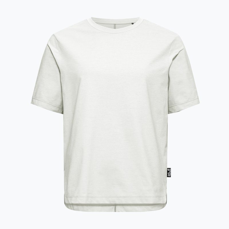 Maglietta da trekking da donna Jack Wolfskin Travel T stark white 5