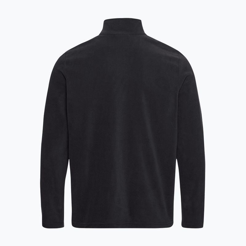 Felpa in pile da uomo Jack Wolfskin Taunus 100 Half Zip black 6