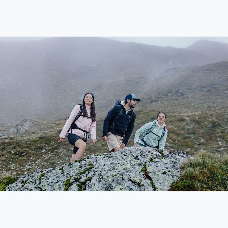 Felpa in pile da uomo Jack Wolfskin Taunus 100 Half Zip black 8