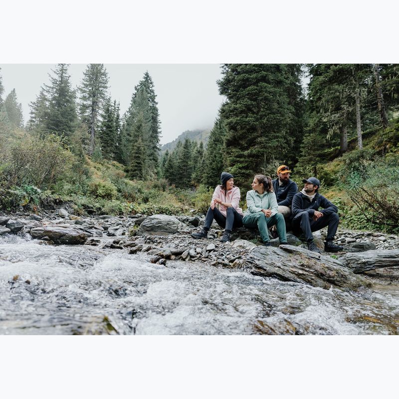 Felpa in pile da uomo Jack Wolfskin Taunus 100 Half Zip black 10