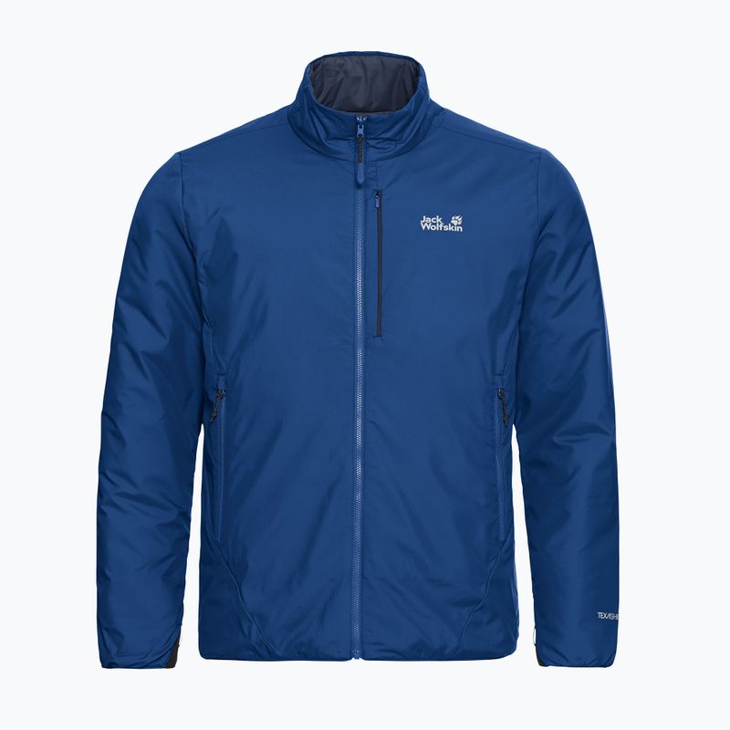 Giacca imbottita da uomo Jack Wolfskin Trail Light Ins 2IN1 blue orchid 8