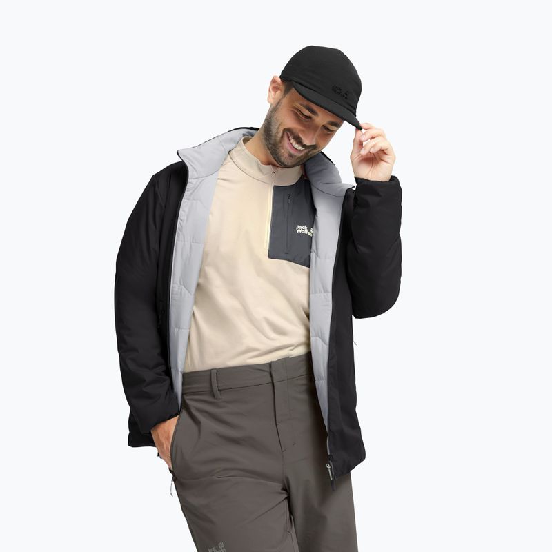 Giacca imbottita da uomo Jack Wolfskin Trail Light Ins 2IN1 black 4