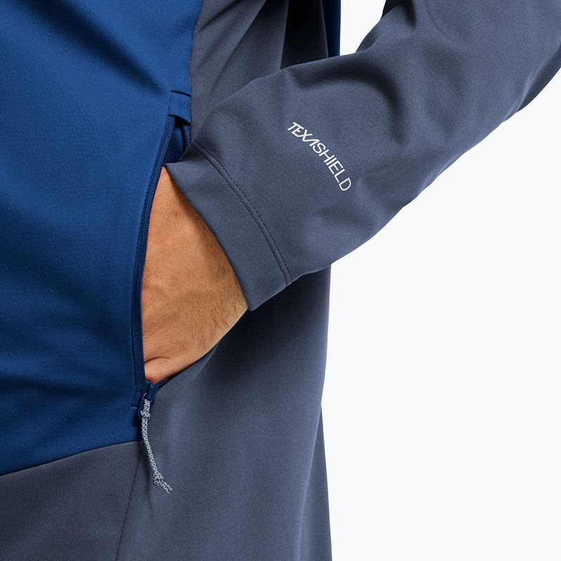 Giacca softshell da uomo Jack Wolfskin Skyvail blue orchid 6