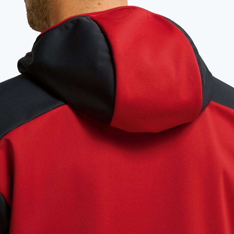 Giacca softshell da uomo Jack Wolfskin Skyvail siren red 5