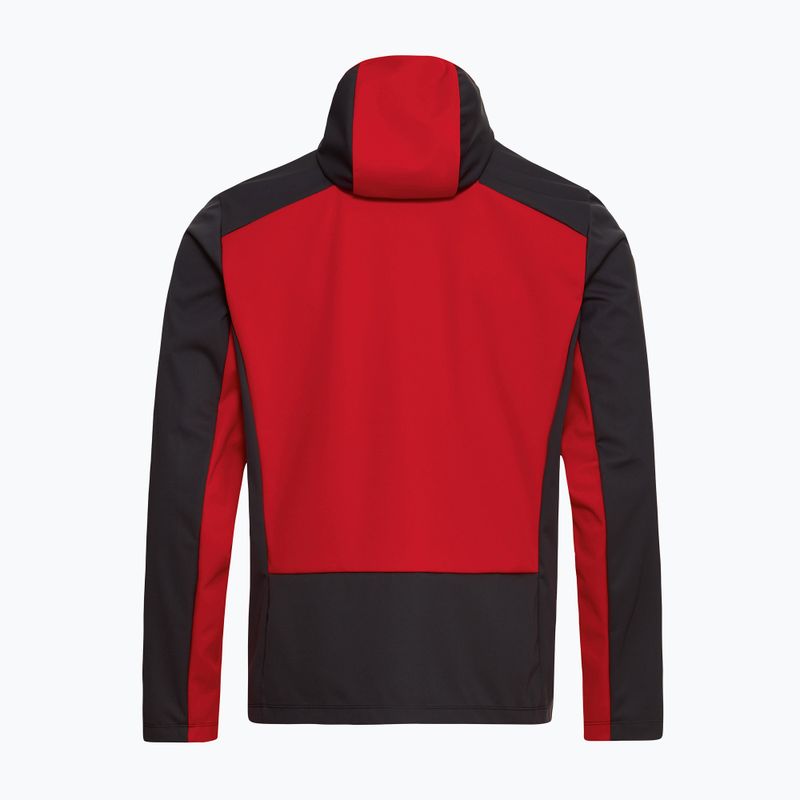 Giacca softshell da uomo Jack Wolfskin Skyvail siren red 8