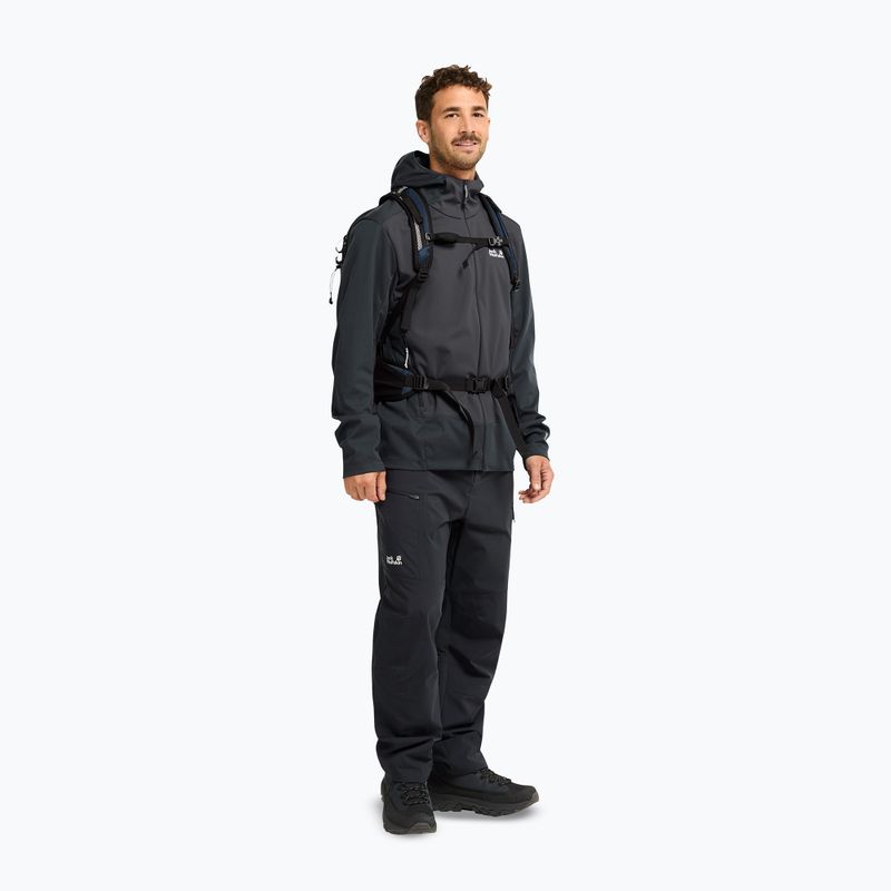 Giacca softshell da uomo Jack Wolfskin Skyvail phantom 2