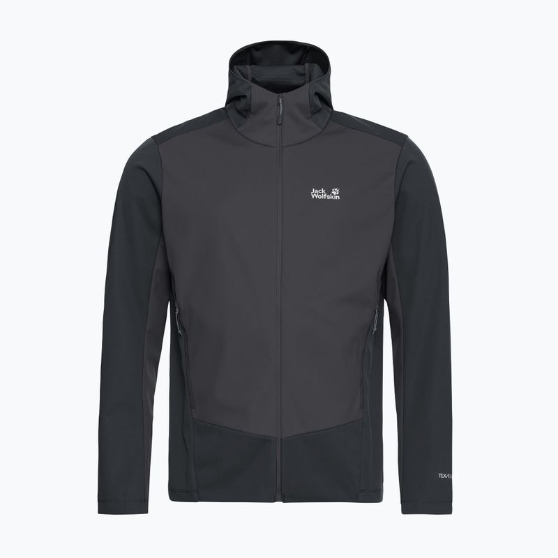 Giacca softshell da uomo Jack Wolfskin Skyvail phantom 7