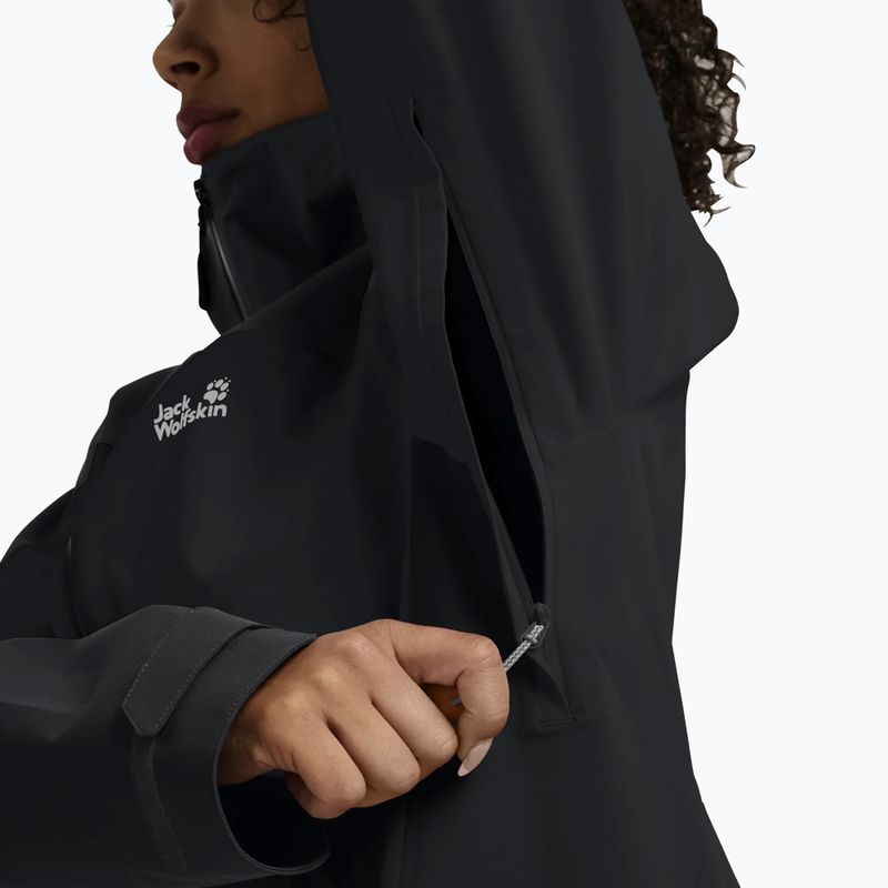 Giacca antipioggia da donna Jack Wolfskin Rockpaw 3L phantom 5