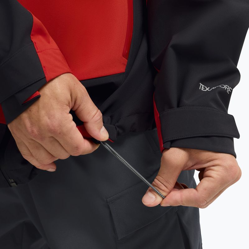 Giacca antipioggia da uomo Jack Wolfskin Rockpaw 3L siren red 6