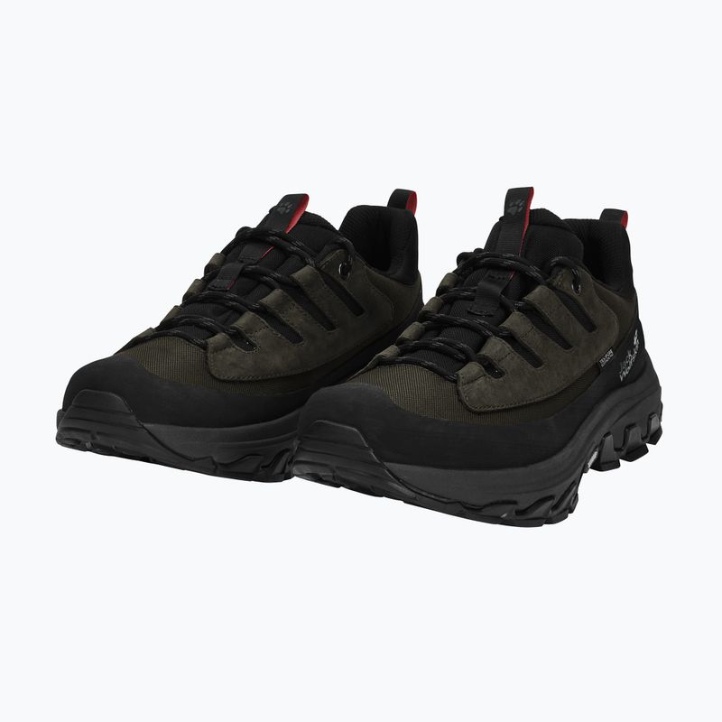 Scarpe da trekking uomo Jack Wolfskin Apex Hike Texapore Low obsidian moss 2