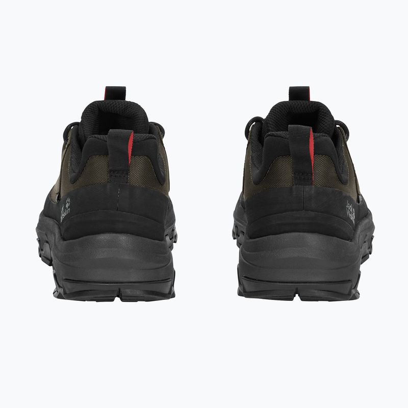 Scarpe da trekking uomo Jack Wolfskin Apex Hike Texapore Low obsidian moss 3