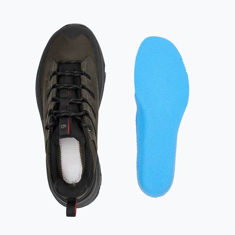Scarpe da trekking uomo Jack Wolfskin Apex Hike Texapore Low obsidian moss 6