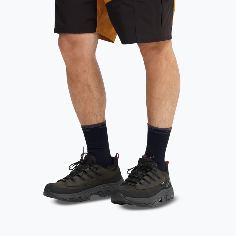 Scarpe da trekking uomo Jack Wolfskin Apex Hike Texapore Low obsidian moss 8